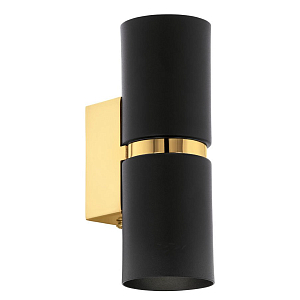 Бра Lestor double round gold