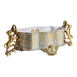 Чаша с орнаментом на бронзовых ножках в виде львов Eden Garden варинант исполнения - 1 | Loft Concept в Грозном