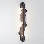 Бра вертикальное с черными кругами и квадратами Gravyura варинант исполнения - 5 | Loft Concept в Грозном