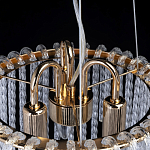 Люстра с подвесными рифлеными стеклянными трубками Nembus варинант исполнения - 18 | Loft Concept в Грозном