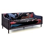 Диван ZAMBEZI Sofa Лиловый цвет варинант исполнения - 2 | Loft Concept в Грозном