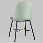 Стул из прочного пластика на металлическом основании Anora Green  варинант исполнения - 5 | Loft Concept в Грозном