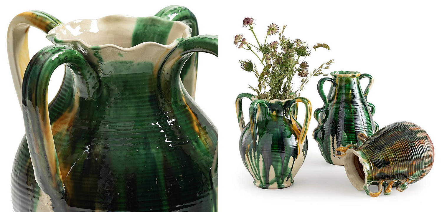 Ваза Faience Vase III Ваза Faience Vase III - Loft-Concept в Грозном