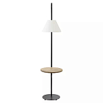 Торшер с полкой для хранения Floor Lamp with Storage Shelf варинант исполнения - 1 | Loft Concept в Грозном