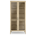 Витрина стеклянная 2-х дверная с ящиками и 5-ю полками Harper Line варинант исполнения - 2 | Loft Concept в Грозном