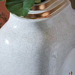 Ваза с золотисто-белыми фрагментами Faces of Imagination варинант исполнения - 10 | Loft Concept в Грозном