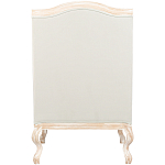 Кресло из массива бука серое с растительным орнаментом Raffael Floral Grey Armchair варинант исполнения - 2 | Loft Concept в Грозном