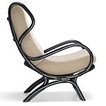 Дизайнерское кресло из ротанга Gio Ponti CONTINUUM D.163.7 BY BONACINA 1889 Armchair варинант исполнения - 7 | Loft Concept в Грозном