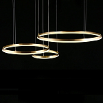 Люстра подвесная светодиодная Jewelry Ring варинант исполнения - 1 | Loft Concept в Грозном