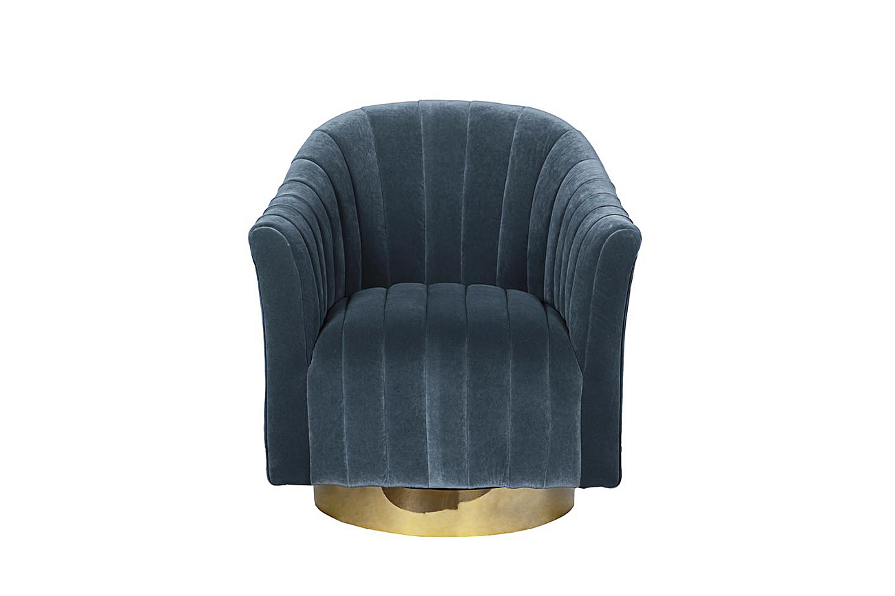 Кресло Civic Space BLUE VELOUR Кресло Civic Space BLUE VELOUR - Loft-Concept в Грозном