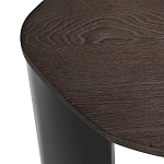 Столик журнальный приставной темный шпон Form Graphics варинант исполнения - 3 | Loft Concept в Грозном