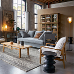 Фигурный приставной столик черного цвета AMORPHOUS варинант исполнения - 6 | Loft Concept в Грозном