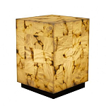 Торшер прямоугольный из натурального камня Calcite Geometry варинант исполнения - 6 | Loft Concept в Грозном