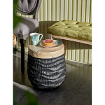 Приставной столик с фактурой под натуральное дерево Immortality варинант исполнения - 4 | Loft Concept в Грозном