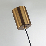 Подвесной светильник с шарообразным плафоном из белого алебастра Cryptocrystalline Stone варинант исполнения - 4 | Loft Concept в Грозном