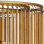 Потолочный светильник двухъярусный золотого цвета Metal Tentacles варинант исполнения - 1 | Loft Concept в Грозном