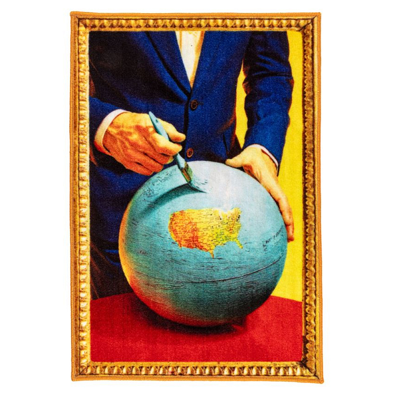 Коврик Seletti Globe Мульти Коврик Seletti Globe Мульти в Грозном | Loft Concept