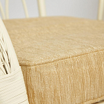 Комплект уличной мебели из ротанга Clara белый варинант исполнения - 8 | Loft Concept в Грозном