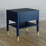 Прикроватная тумбочка с ящиком Elsa Dreams Blue варинант исполнения - 4 | Loft Concept в Грозном