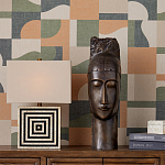 Настольная лампа с квадратным основанием и прямоугольным абажуром Neat Lines варинант исполнения - 5 | Loft Concept в Грозном