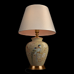 Настольная лампа бежевая с изображением птиц Slip Away варинант исполнения - 10 | Loft Concept в Грозном