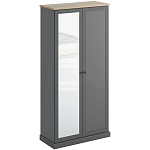 Двухдверный шкаф с зеркалом Percent Closet варинант исполнения - 2 | Loft Concept в Грозном