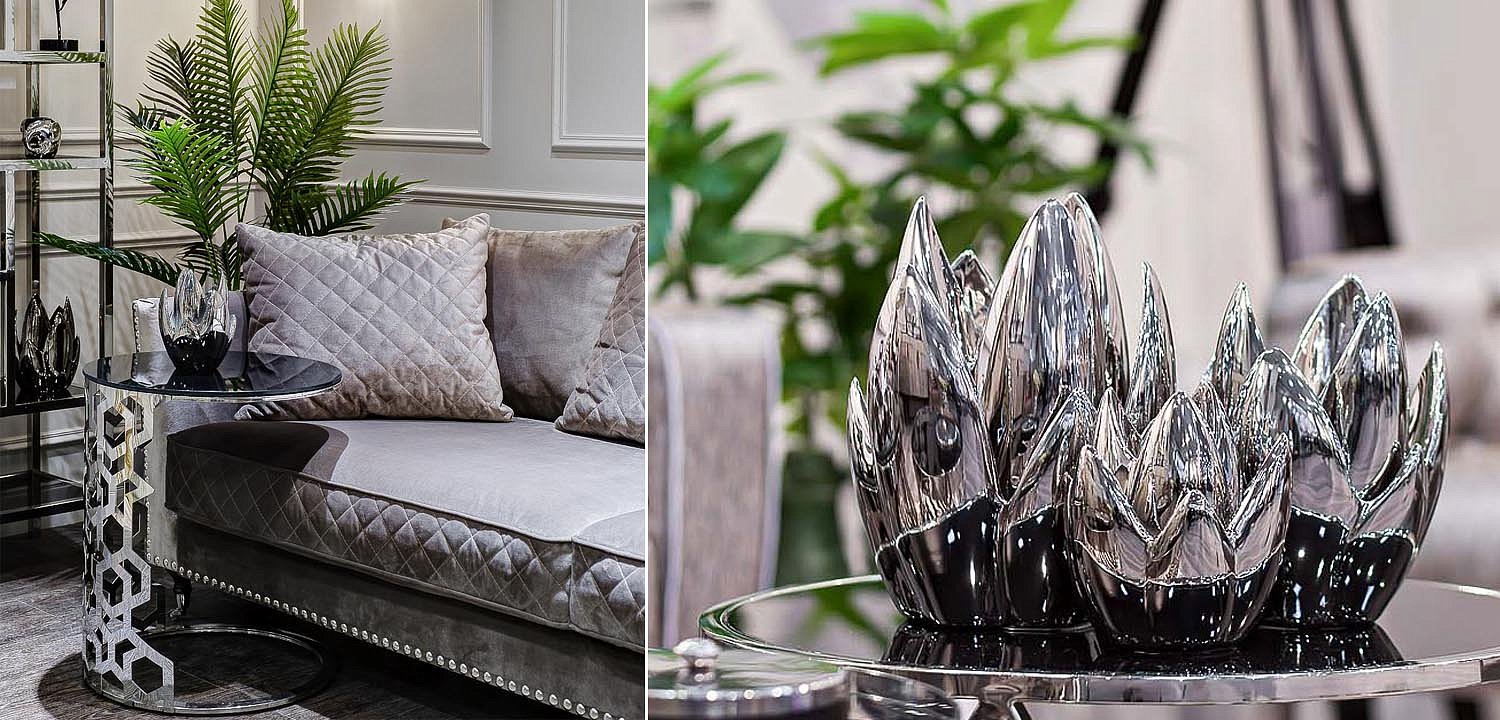 Подсвечник Solange silver Подсвечник Solange silver - Loft-Concept в Грозном