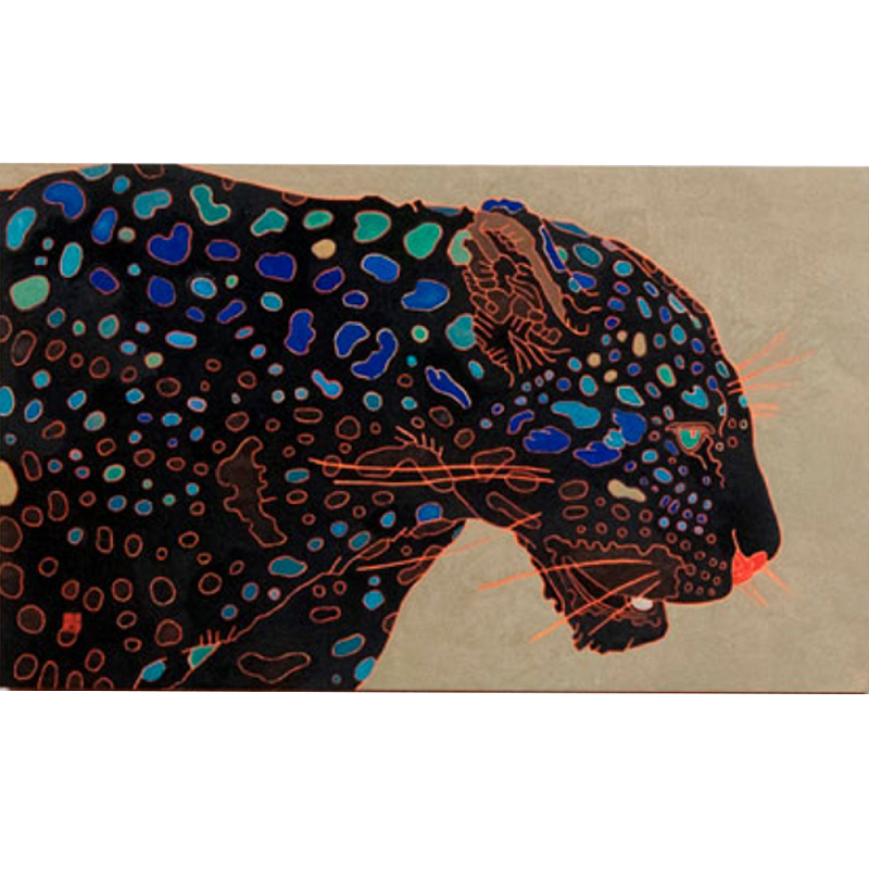 Картина Чёрный Ягуар Black Predatory Jaguar Мульти Картина Чёрный Ягуар Black Predatory Jaguar Мульти в Грозном | Loft Concept
