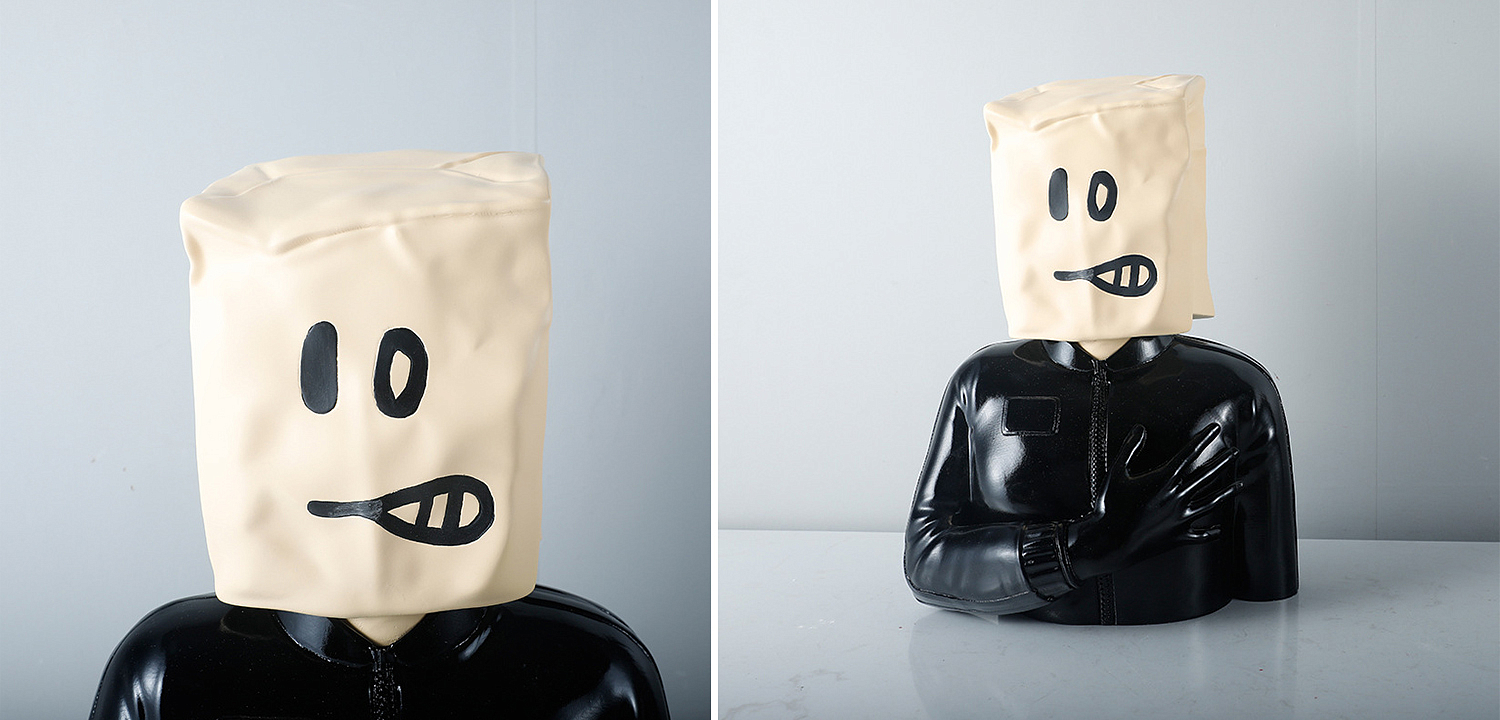 Статуэтка Banksy Package on Head Статуэтка Banksy Package on Head - Loft-Concept в Грозном