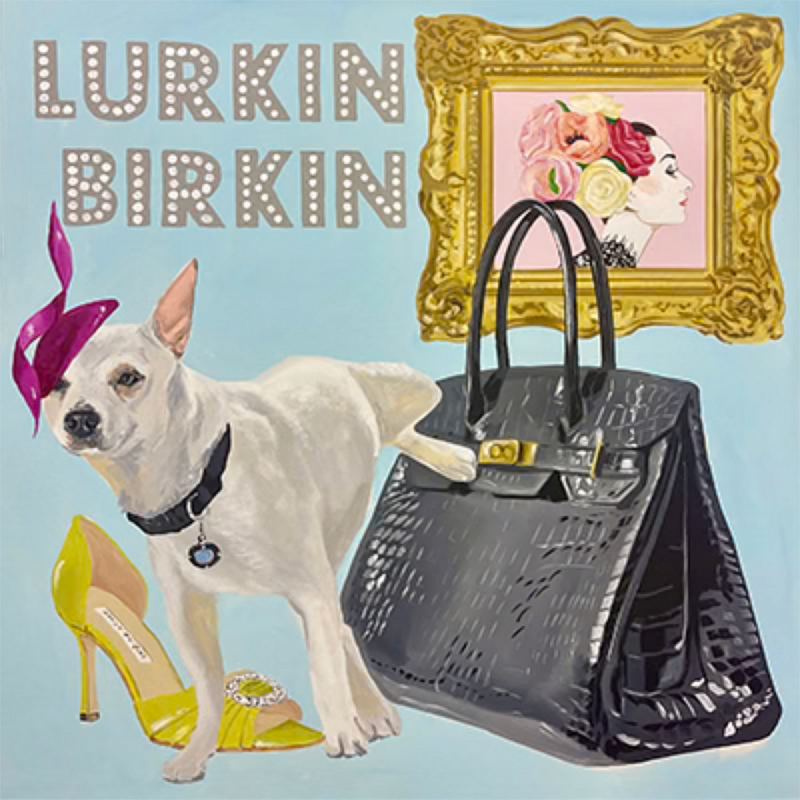Картина Lurkin Birkin Мульти Картина Lurkin Birkin Мульти в Грозном | Loft Concept