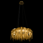 Люстра круглая подвесная с металлическими дугами и длинными цепочками 80 см Atlantis Chain варинант исполнения - 13 | Loft Concept в Грозном