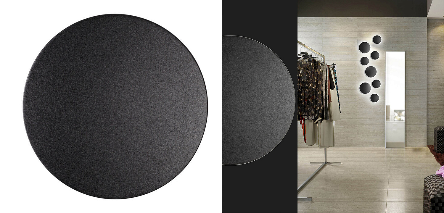 Бра Disco Piatto Black Sconce Бра Disco Piatto Black Sconce - Loft-Concept в Грозном