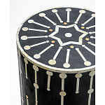 Дизайнерские приставной столик с инкрустацией Mandika Bone Inlay Stool варинант исполнения - 1 | Loft Concept в Грозном