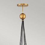 Подвесной светильник с шестью прозрачными стеклянными шарообразными плафонами Hinkley варинант исполнения - 5 | Loft Concept в Грозном