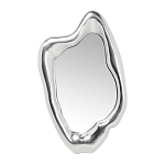 Зеркало в серебряной раме Liquid Iron варинант исполнения - 1 | Loft Concept в Грозном