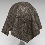 Мебельная ткань Шенилл коричневый цвет 138 см T4-41 варинант исполнения - 4 | Loft Concept в Грозном