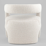 Кресло дизайнерское для лаунж зоны жемчужного цвета Pearl Lounge варинант исполнения - 7 | Loft Concept в Грозном