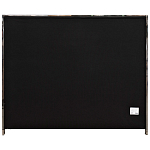 Кровать двуспальная серая с высоким мягким изголовьем Heart of the Bedroom варинант исполнения - 4 | Loft Concept в Грозном