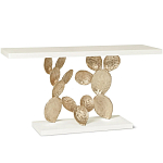 Консоль прямоугольная белая с основанием в виде кактуса Cactus варинант исполнения - 1 | Loft Concept в Грозном