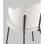 Стул Bellamy букле светло-серый варинант исполнения - 3 | Loft Concept в Грозном