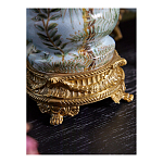 Ваза из фарфора с бронзовыми элементами Tropical Garden варинант исполнения - 9 | Loft Concept в Грозном