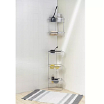 Полка напольная трехъярусная для ванной Bathroom Floor Shelf варинант исполнения - 5 | Loft Concept в Грозном