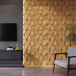 Гипсовая 3D панель с принтографией PM-49 варинант исполнения - 1 | Loft Concept в Грозном