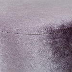 Пуф фиолетовый велюр на золотом металлическом основании Golden Belt варинант исполнения - 4 | Loft Concept в Грозном