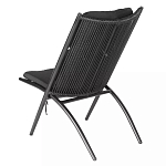 Кресло плетеное с мягкими подушками для сиденья и спины Hancock варинант исполнения - 4 | Loft Concept в Грозном