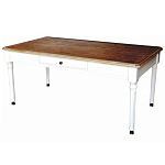 Журнальный стол в стиле прованс с ящиком Larue Montmartre Provence Coffee Table варинант исполнения - 1 | Loft Concept в Грозном