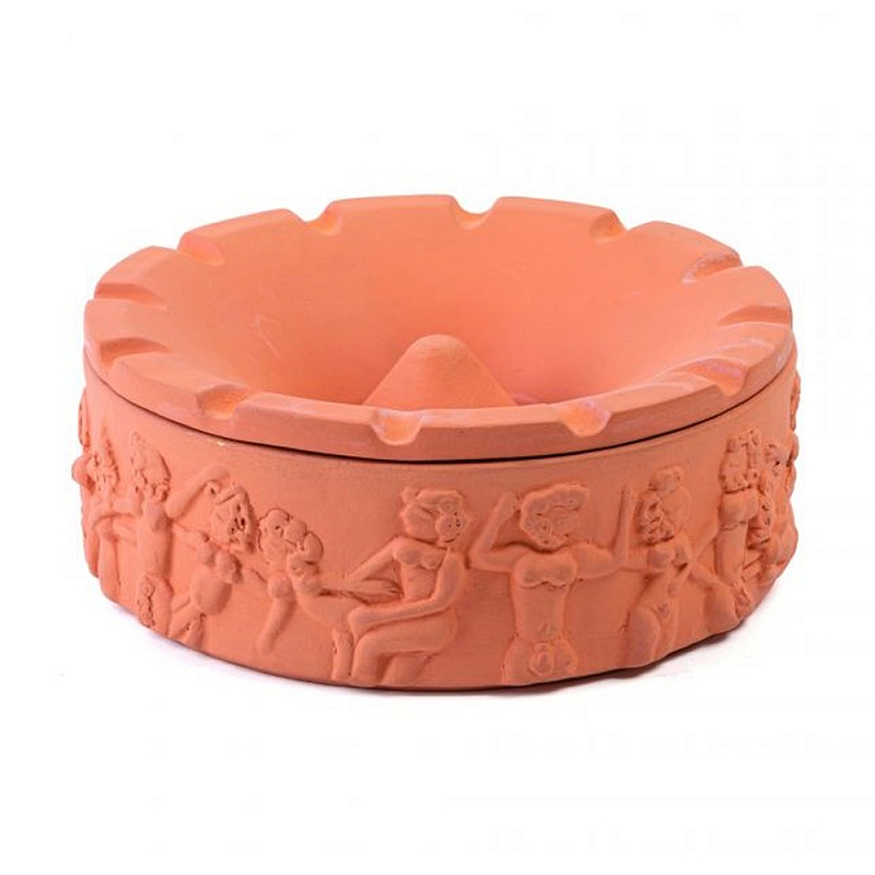 Пепельница Seletti Dialogues Терракотовый в Грозном | Loft Concept 