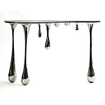 Дизайнерская Консоль Melting Silver Console Zhipeng Tan варинант исполнения - 1 | Loft Concept в Грозном