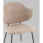 Стул Bellamy букле кофейный варинант исполнения - 2 | Loft Concept в Грозном