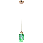 Подвесной светильник Soar Hanging Lamp Brass Green Зелёный варинант исполнения - 2 | Loft Concept в Грозном